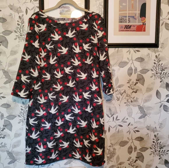 Boden Evelyn Sheath Dress 10R - Picture 4 of 9